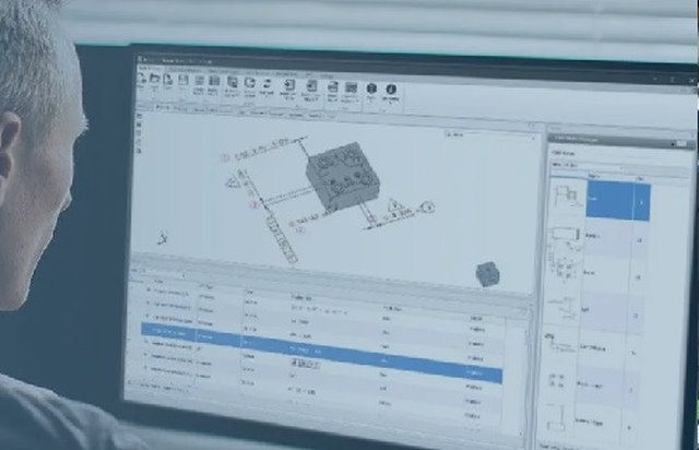 Modelo 3D con la información de tolerancias embebida, abierto en HighQA