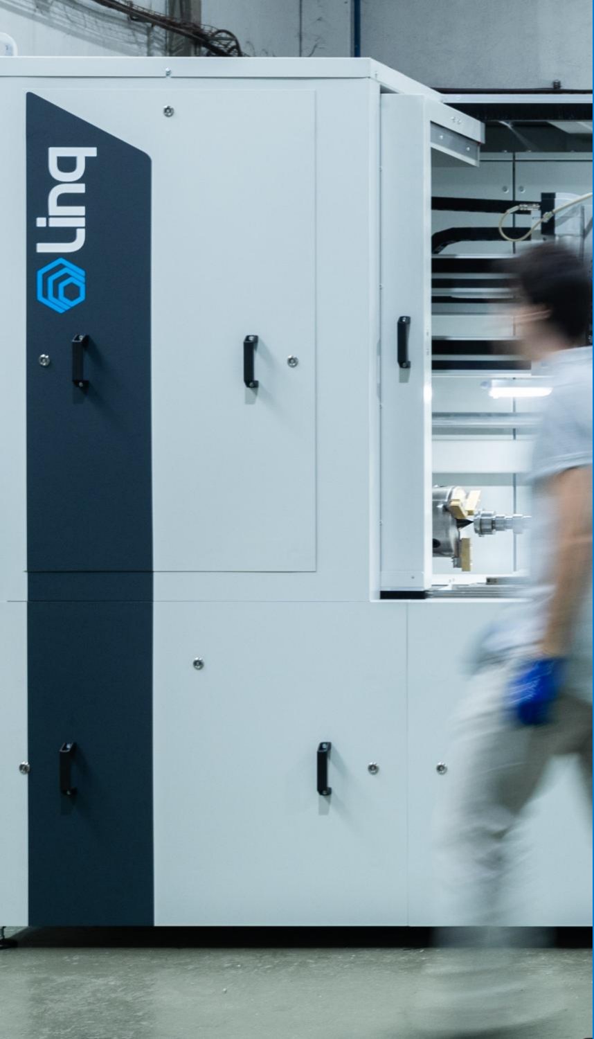 Equipo LINQ de inspección electromagnética instalado en planta