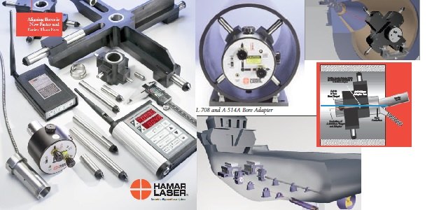Sistema de alineación láser Hamar L-708
